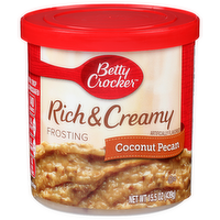 Betty Crocker Coconut Pecan Rich & Creamy Frosting - 15.5 Ounce