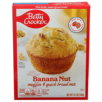 Betty Crocker Banana Nut Muffin & Quick Bread Mix - 12.3 Ounce
