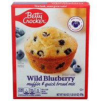 Betty Crocker Wild Blueberry Muffin & Quick Bread Mix - 16.9 Ounce