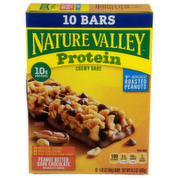 Nature Valley Protein Peanut Butter Dark Chocolate Chewy Bars - 1.42 Ounce - 10 Count