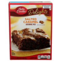 Betty Crocker Delights Salted Caramel Brownie Mix - 18.4 Ounce