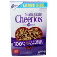 General Mills Multi Grain Cheerios Lightly Sweetened Cereal - 12 Ounce