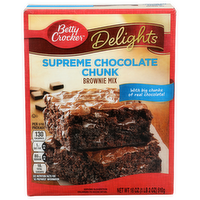 Betty Crocker Delights Supreme Chocolate Chunk Brownie Mix - 18 Ounce