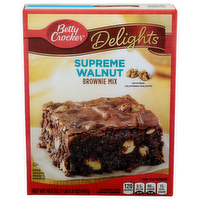 Betty Crocker Delights Supreme Walnut Brownie Mix - 16.5 Ounce