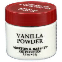 MORTON & BASSETT Spices Seasoning Vanilla Powder - 1.1 Ounce