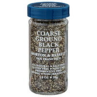 MORTON & BASSETT Pepper Black Ground Coarse - 1.8 Ounce