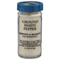 MORTON & BASSETT Spices Pepper White Ground - 2.3 Ounce