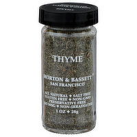 MORTON & BASSETT SPICES Thyme - 1 Ounce