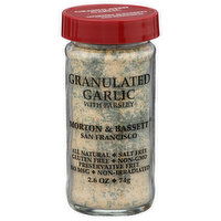 MORTON & BASSETT Garlic Granulated - 2.6 Ounce