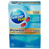 Alka-Seltzer Plus Powermax Gels - 24 Count