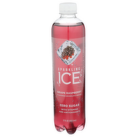 Sparkling Ice Flavored Water Grape Raspberry - 17 Fluid Ounce