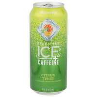 Sparkling Ice + Caffeine Citrus Twist Water - 16 Fluid Ounce