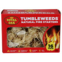 Royal Oak Tumbleweed Natural Fire Starter - 16 Count