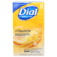 Dual Complete Gold Deodorant Bar Soap - 4 Ounce - 8 Count
