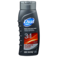 Dial Men Fresh Water Body+hair+face Wash - 16 Fluid Ounce
