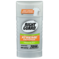 Right Guard Xtreme Defense Fresh Blast Antiperspirantdeodorant - 2.6 Ounce