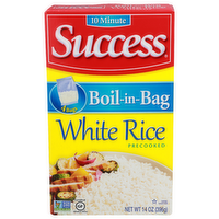 Success Precooked Boil-In-Bags White Rice - 3.5 Ounce - 4 Count