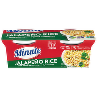 Minute Mild Jalapeno Rice Cups - 8.8 Ounce