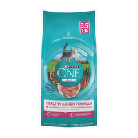 Purina ONE High Protein, Natural Dry Kitten Food, +Plus Healthy Formula - 3.5 Pound