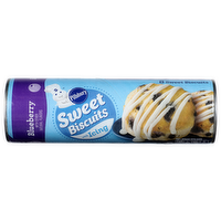 Pillsbury Blueberry Sweet Biscuits With Icing - 1.55 Ounce - 8 Count