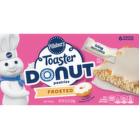 Pillsbury Toaster Donut Pastries, Frosted Frozen - 9.5 Ounce