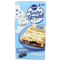 Pillsbury Toaster Strudel Blueberry Pastries - 1.95 Ounce - 6 Count
