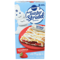 Pillsbury Toaster Strudel Pastries Strawberry - 1.95 Ounce - 6 Count