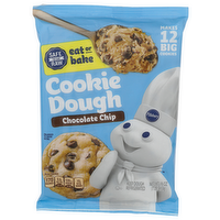 Pillsbury Chocolate Chip Cookie Dough - 1.333 Ounce - 12 Count