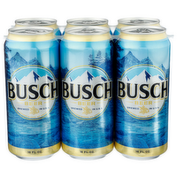 Busch Beer - 16 Fluid Ounce - 6 Count