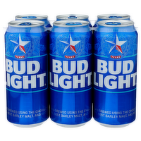 Bud Light Beer - 16 Fluid Ounce - 6 Count