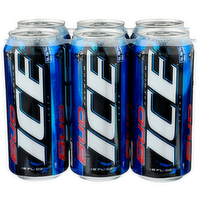 Bud Ice Premium Lager - 16 Fluid Ounce - 6 Count