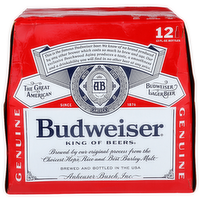 Budweiser King Of Beers - 12 Fluid Ounce - 12 Count