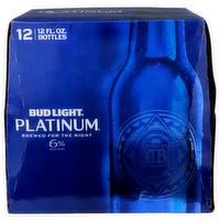 Bud Light Platinum Beer - 12 Fluid Ounce - 12 Count