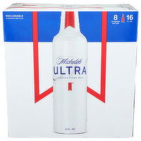 Michelob Ultra Superior Light Beer - 16 Fluid Ounce - 8 Count