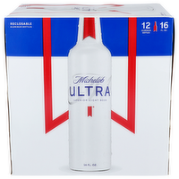 Michelob Ultra Superior Light Beer - 16 Fluid Ounce - 12 Count