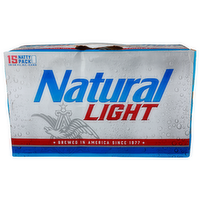 Natural Light Natty Pack Beer - 12 Fluid Ounce - 15 Count