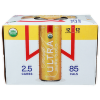 Michelob Ultra Pure Gold Light Larger - 12 Fluid Ounce - 12 Count