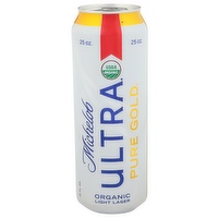 Michelob Ultra Organic Light Lager Pure Gold - 25 Fluid Ounce - 1 Count