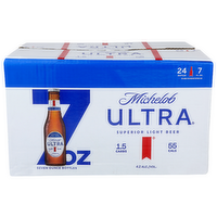 Michelob Ultra Superior Light Beer - 7 Fluid Ounce - 24 Count