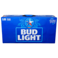Bud Light Beer - 12 Fluid Ounce - 18 Count