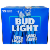 Bud Light Beer - 16 Fluid Ounce - 15 Count