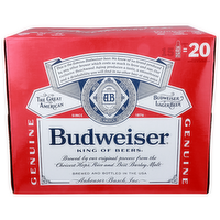 Budweiser Lager Beer - 16 Ounce - 15 Count