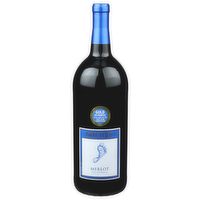Barefoot Cellars Merlot Red Wine 1.5L Bottle - 1.5 Liter
