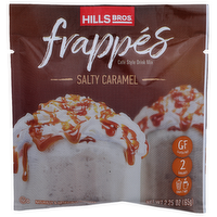 Hills Bros. Salty Caramel Frappes Cafe Style Drink Mix - 1.125 Ounce - 2 Count