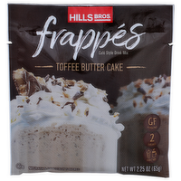 Hills Bros. Toffee Butter Cake Frappes Cafe Style Drin Mix - 1.125 Ounce - 2 Count