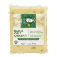 Henning Hatch Chile Cheddar Cheese - 5.2 Ounce
