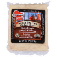Henning's Wisconsin Cheese Hennings Maple Brbn Cheddar - 5.2 Ounce
