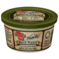 HENNING's Cheese Spread Creamy White Cheddar, Hatch Pepper - 8 Ounce - 1 Count