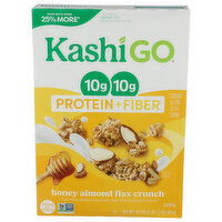 Kashi Go Honey Almond Crunchy Flax Crunch Cereal - 17.7 Ounce
