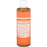 Dr. Bronner's Liquid Soap 18-In-1 Hemp Tea Tree - 8 Fluid Ounce
